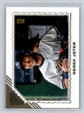2022 Topps Gallery #185 Derek Jeter Printer Proof New York Yankees