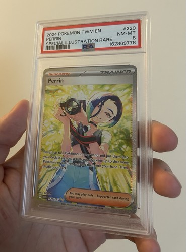 Perrin graded PSA 8 for sale on eBay