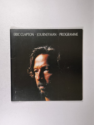 Eric Clapton Journeyman Tour Programm Original Konzertheft ca. 1989-1990