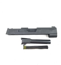Sig Sauer P365XL 9mm, pistol parts, optic ready slide, barrel, and recoil spring
