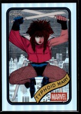 2025 Topps Chrome Marvel Typhoid Mary #123 Refractor