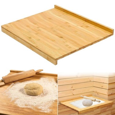 YYRZZ Reversible Pastry Board,19.68'' x 16.14'' X-Large, Bamboo 