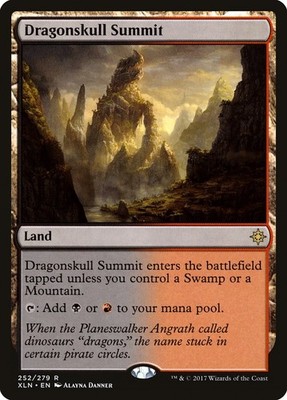 MTG Magic the Gathering Dragonskull Summit (252/317) Ixalan LP
