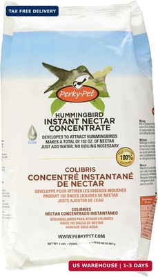Perky-Pet Hummingbird Instant Nectar Powder Concentrate - 2 lb Bag - 244SFB - Ma