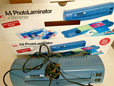 Desktop Laminator. Small. Lightweight. 'GBC Photo A4 Laminator'. 2 settings