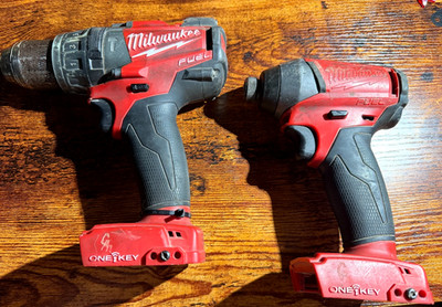 Milwaukee M18 Fuel Hammer Drill and Impact Driver Combo (Tools Only)
