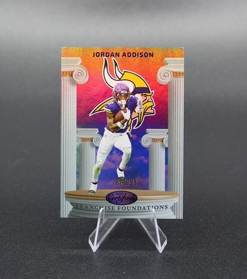 2025 Certified Jordan Addison Franchise Foundations /299 FFO-JAN