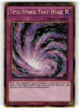 Time-Space Trap Hole PGL3-EN039 1st Edition Gold Secret Rare Premium Gold: Infin