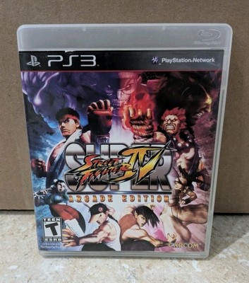 Super Street Fighter 4 Arcade Edition PS3 - CIB