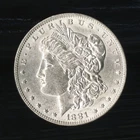 US Coin 1881  Morgan Silver Dollar Choice BU NO RESERVE!