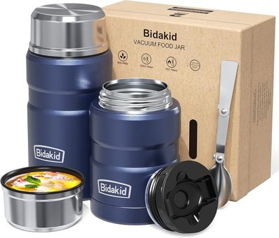 Termos Para Comida Grande Caliente Calentador De Portatil Acero Inoxidable