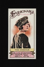 Fashionable Ladies and Guys in Hats Surprise in 2012 Topps Allen & Ginter 39