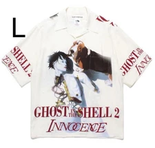WACKOMARIA Aloha Shirt Ghost in the Shell Innocence White Size L Limited