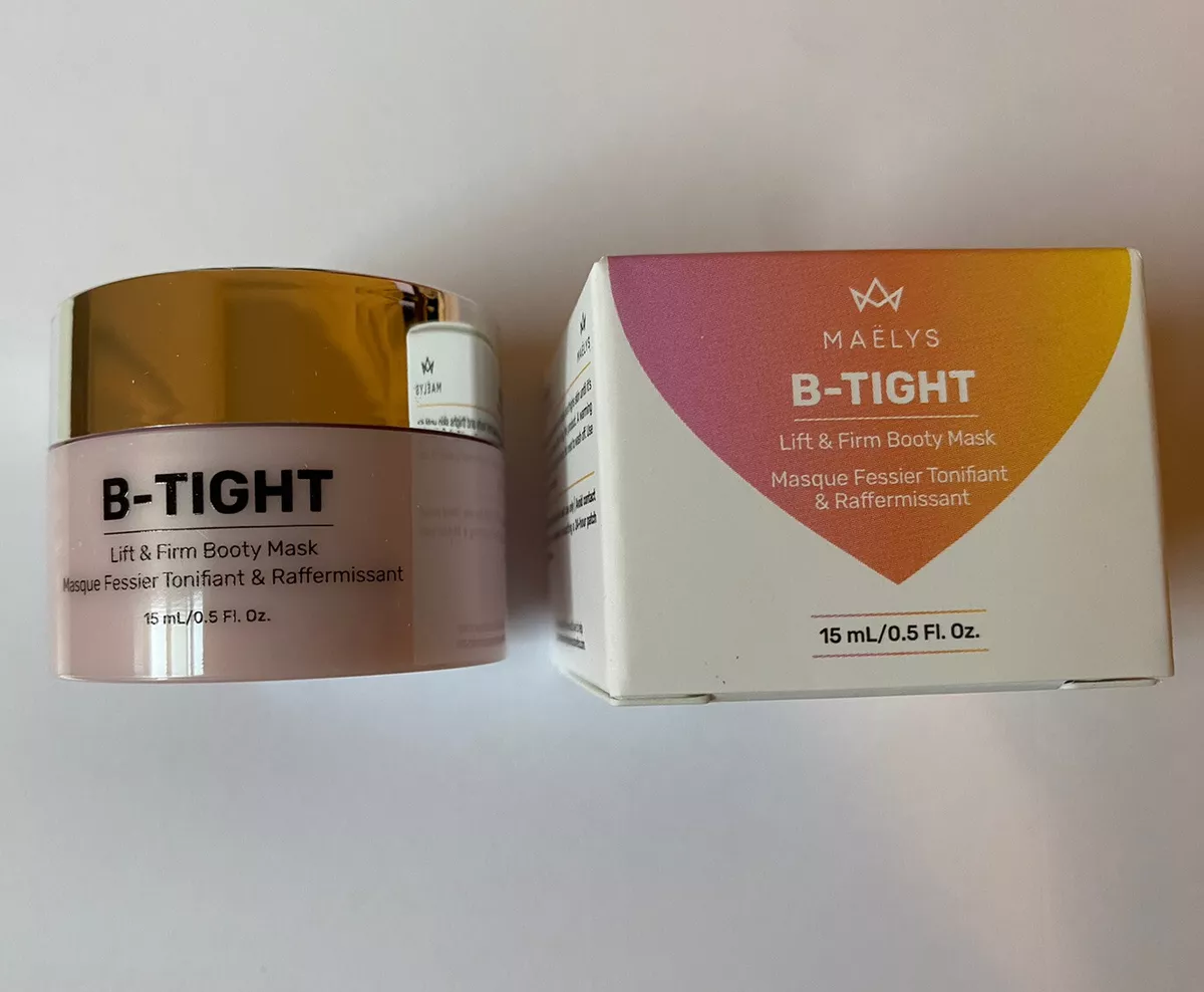 Maelys B-Tight Lift & Firm Booty Mask 15ml/0.5oz Travel Size Sample Mini