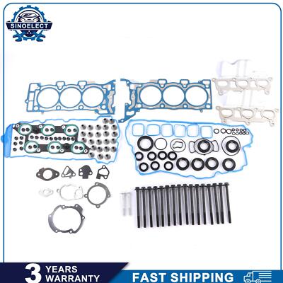 3.6L Full Head Gasket Bolts Kit For 09-16 Chevrolet Tranverse Buick Enclave GMC