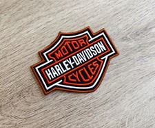 Patch HARLEY DAVIDSON écusson 10,5cm x 8.5cm thermocollant moto biker 🏍️