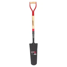 Razor-Back 45.25 in. Steel Round Drain Spade Wood Handle (Pack of 3)
