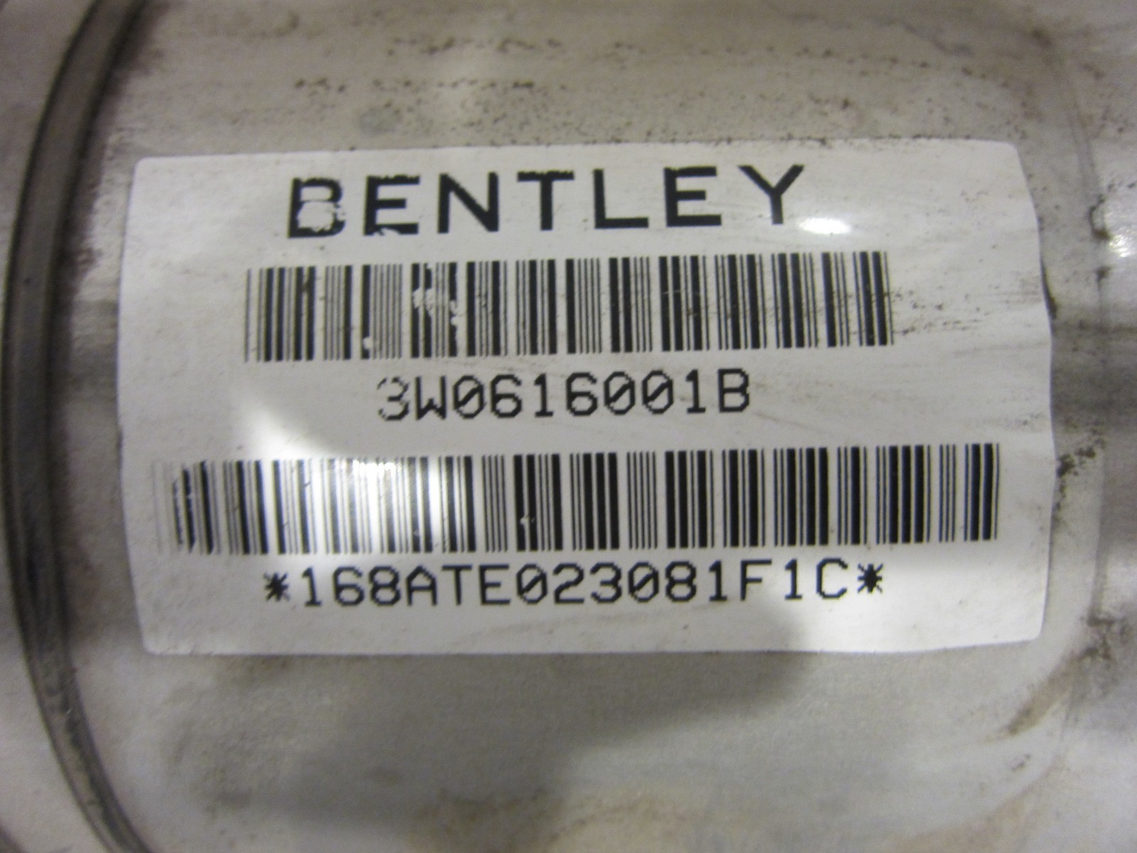 Bentley Continental LH Rear Shock Absorber Part# 3W0616001B