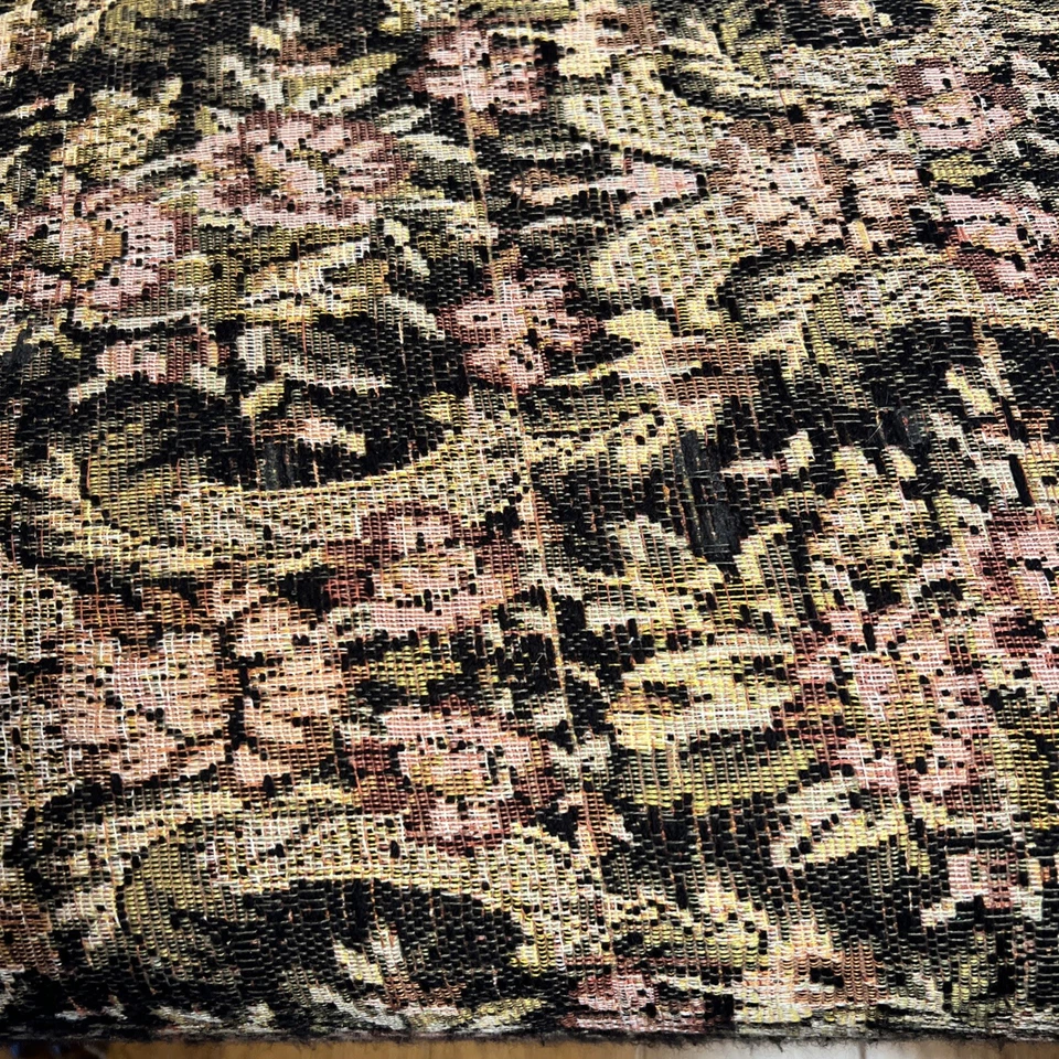 Banco tapizado de tela para tapices Chippendale Foto 2 de 4