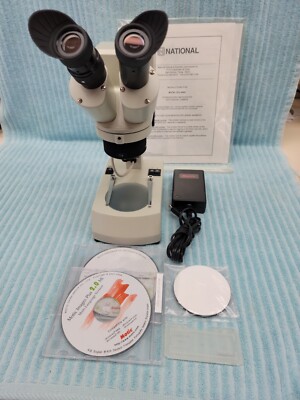 National DC2-456H Digital Stereo Microscope Including Accessories