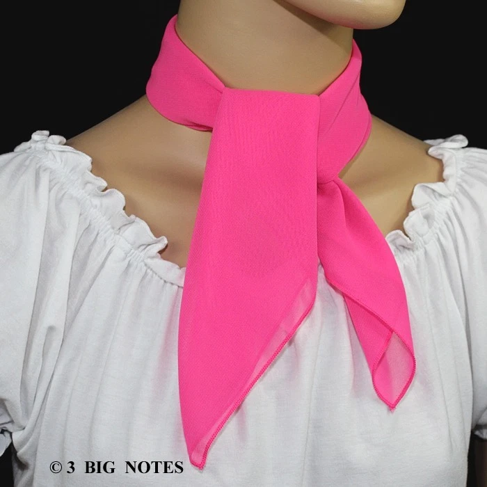 3 PC Neon PINK 50's Poodle Skirt outfits Girl Sizes 7,8,9,10 W 20"-26" - Image 2 of 4