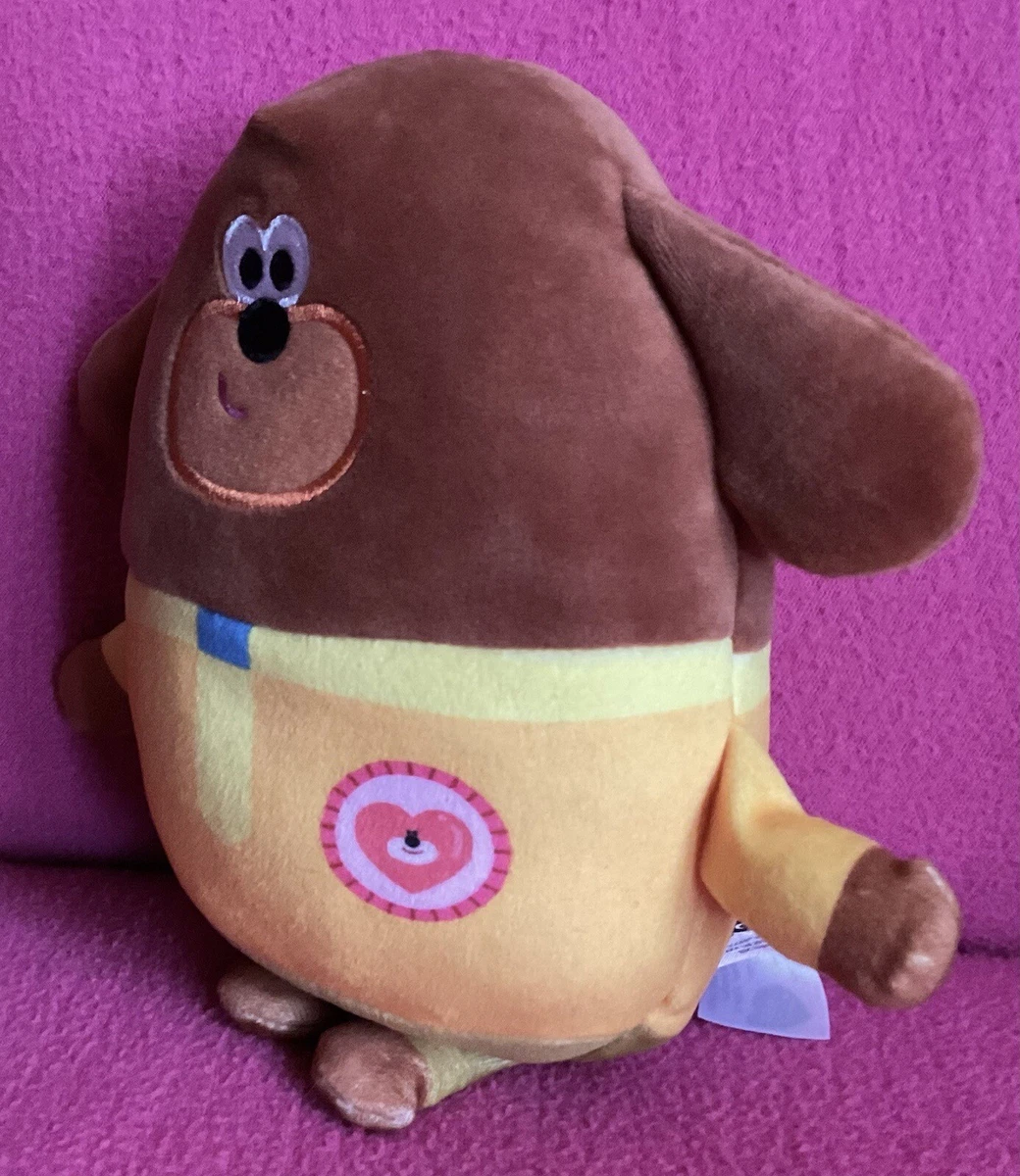 Hey Duggee Dog Squishy Brown Yellow Soft Plush Toy 9 10 Golden