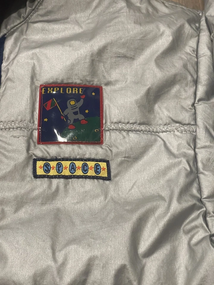 Chaqueta multicolor con capucha cremallera completa manga larga para niño Gymboree vintage talla: XL Foto 4 de 4