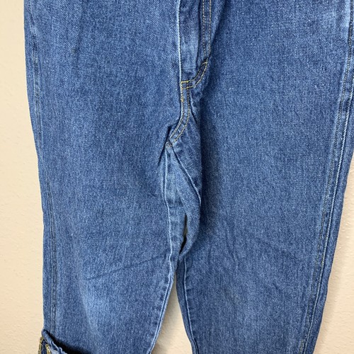 Vintage Youth Y2K Looney Tunes Tweety Bird Denim Jeans Cuffed Size 10 - Picture 5 of 9