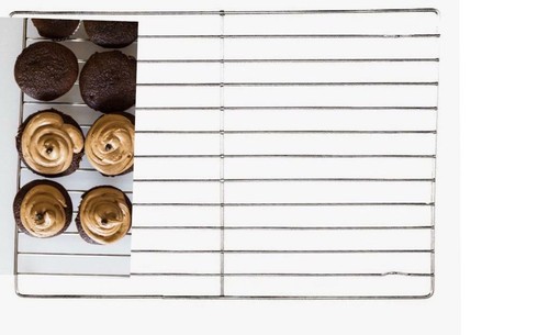 Chef Aid Oblong Steel Cake Baking Cooling Rack Kitchen Pies Pizza Pastry Cupcake - Picture 3 of 3