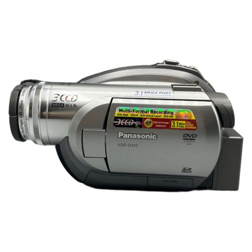 Panasonic VDR-D310 Videokamera DVDR Dual Player 3.1 MP 3CCD Leica Dicomar Silber - Bild 13 von 16