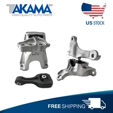 3Pcs Right +Left+ Rear Engine Motor Mounts FOR 16-21 HONDA CIVIC 2.0L CVT AUTO