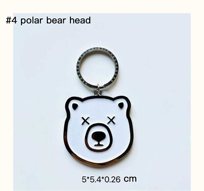 HUMAN MADE 22SS Nigo Verdy Animal Zoo Metal Key Chain Pendant