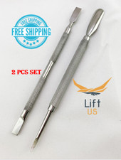 2 Pcs Nail Pusher Cuticle Remover Manicure Pedicure Set Dead Skin Remover Set