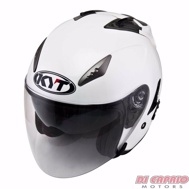 CASCO scooter moto Touring JET KYT by Suomy mod. Hellcat taglia S bianco  perlato | Acquisti Online su eBay