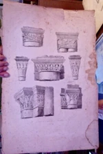 1822 St. Hildebert Hildevert Gournay Bray Godefroy Engelmann  Fragonard 105