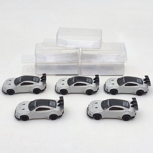 5PCS/10PCS SUM 1/87 Nissan GTR 34 Liberty Walk Diecast Models Toys Collection - Imagen 13 de 14