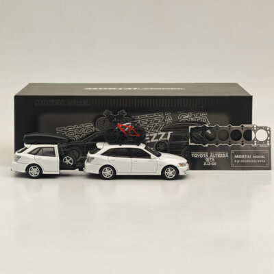 Mortal 2025 HEC 1/64 Diecast Toyota Altezza Gita Lexus IS200 Comes
