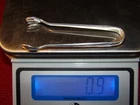GORHAM STERLING SILVER GREENBRIER SUGAR TONGS NO MONOGRAM