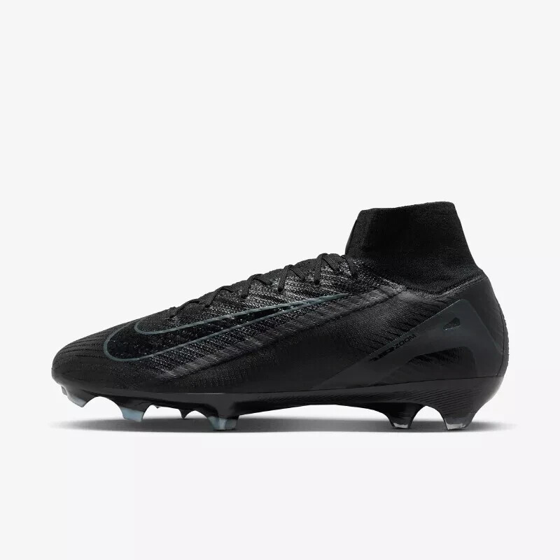 ZM Superfly 10 Elite FG Men's Sz 8 Black/Black-Deep Jungle ZM Superfly 10 Elite FG Men's Sz 8 Black/Black-Deep Jungle