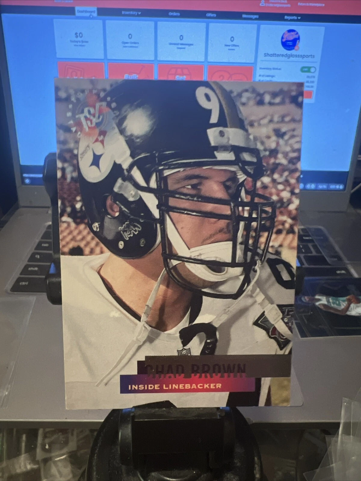 Chad Brown trading card
