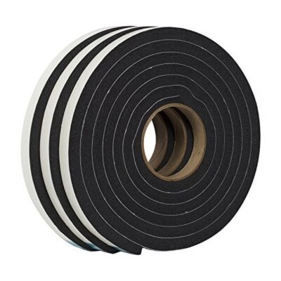 Duck Brand Weatherstrip Seal - 3/4'' wide X 1/2'' thick X 10' long