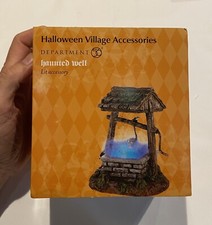 Dept 56 HAUNTED WELL Halloween Village Accessory 4030787 NEW IN BOX