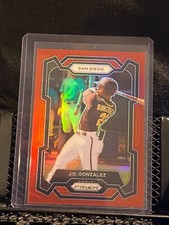 J.D. Gonzalez 2024 Prizm Red Prizm #104/299 - Padres