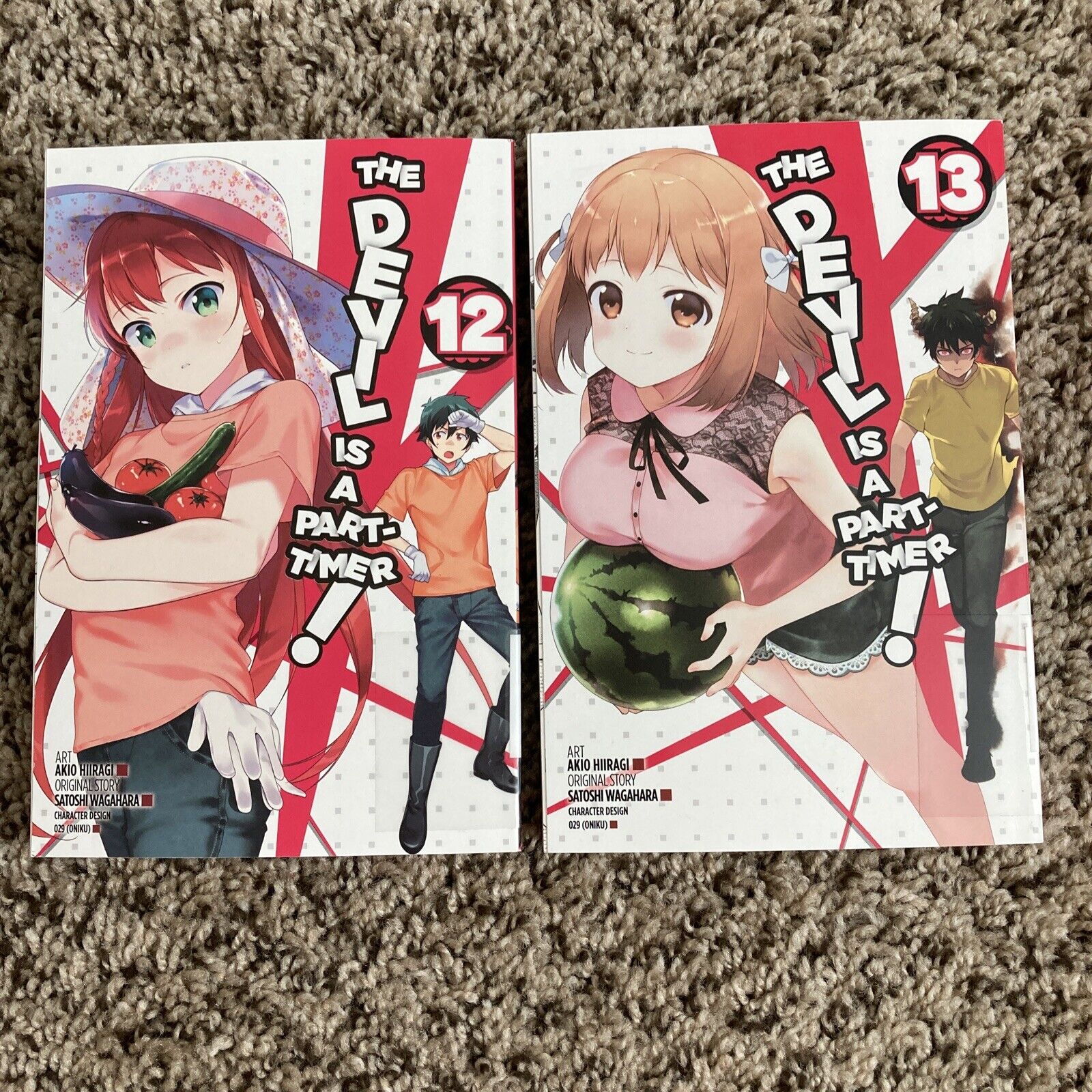 The Devil And S 13 Manga The Devil Is a Part-Timer Manga Lot Volumes #12 & 13 English | eBay