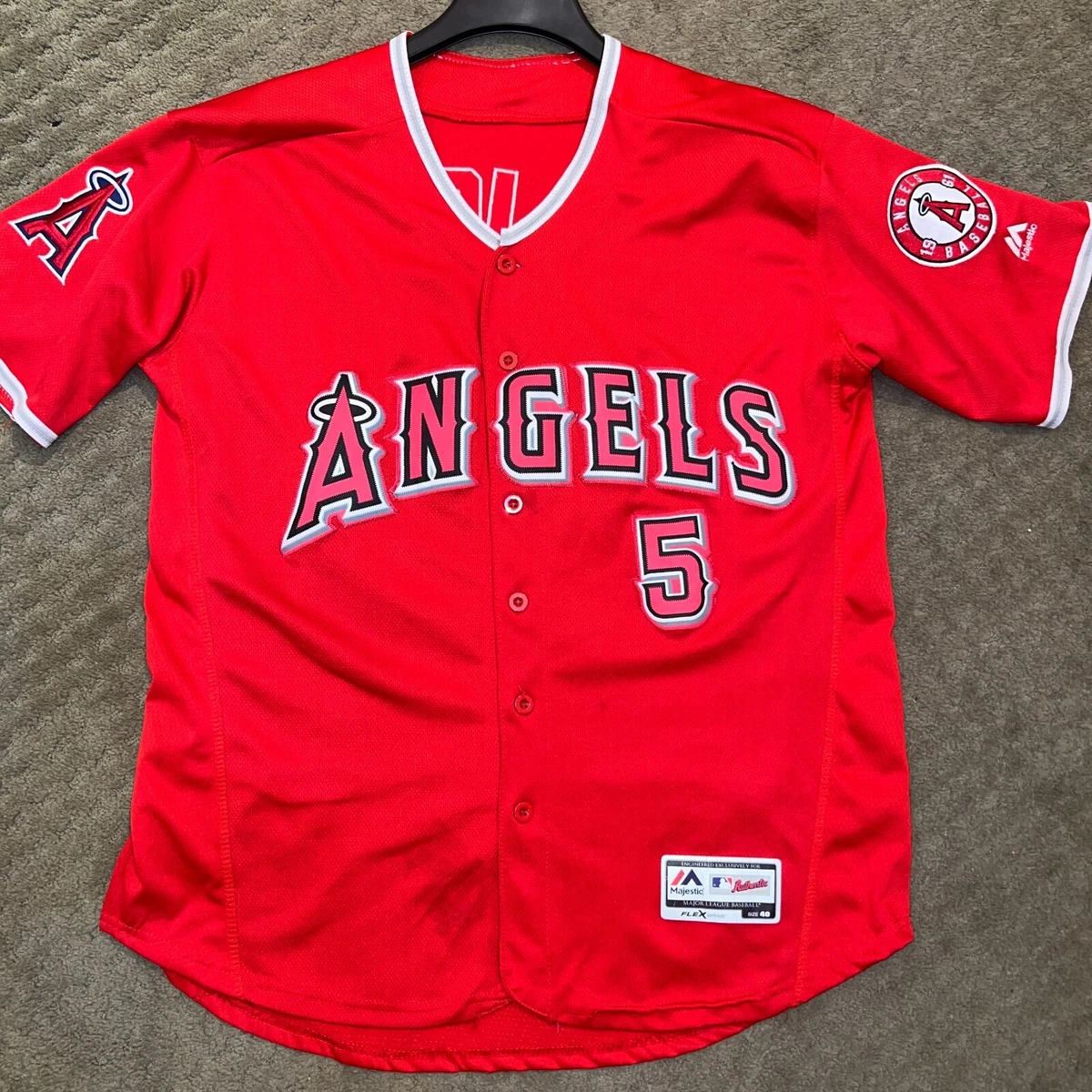Los Angeles 40 Size Angels MLB Jerseys for sale | eBay