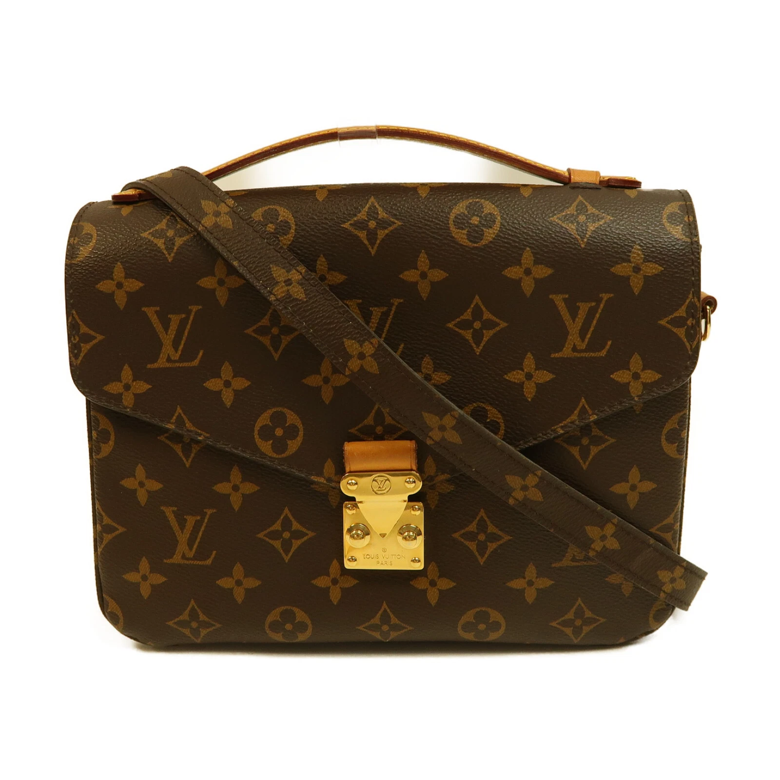 LOUIS VUITTON（LV） Borsa a tracolla Louis Vuitton LV GHW Pochette Metis 2 vie monogramma M44875 marrone