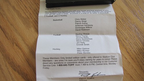 1991 Topps Stadium Club Charter Members Set + 7 Members only Boxes 1991 to 1993 - Picture 11 of 11