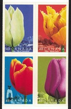 Canada Tulips 4v self-adhesive 2002 MNH SG#2134-2137