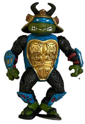 TMNT Leonardo, Tartarughe Samurai, Mirage Studios / Playmates Toys -1990 Figure