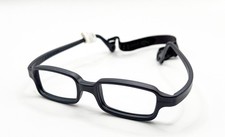 NEW MIRAFLEX NEW BABY I DARK GRAY AUTHENTIC EYEGLASSES 39-17